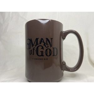 Coffee Mug Christian Man of God 1 Timothy 6:11
